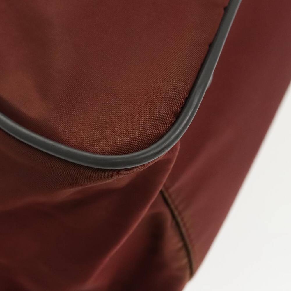 PRADA Sports Boston Bag Nylon Red - Picture 16 of 16